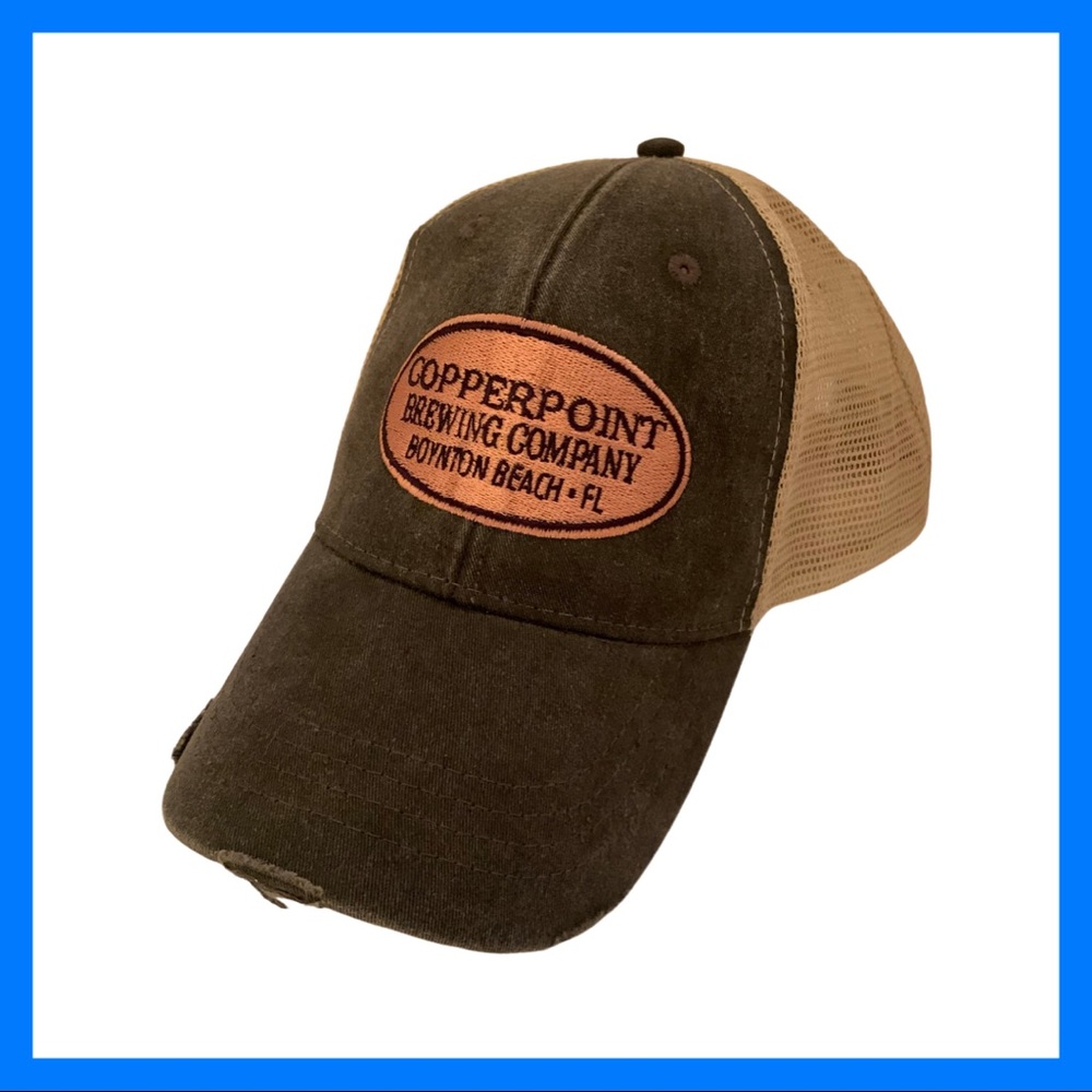 SOLD- Brewing Co Trucker Hat Cap Snap Back - Picture 1 of 12